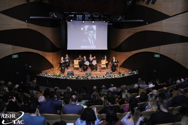 Hacıbaba Hüseynovun xatirəsi anıldı - foto