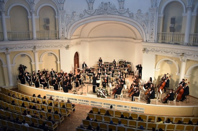 Görkəmli fleyta ifaçısının 80 illiyinə konsert - foto