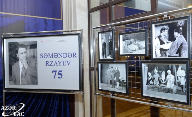 Səməndər Rzayevin 75 illik yubileyi qeyd olundu - foto