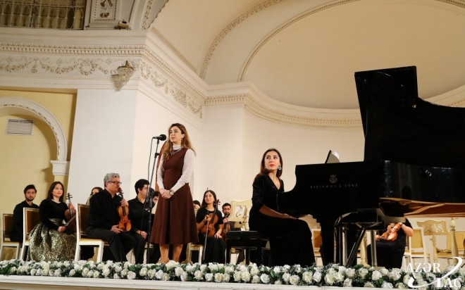 Filarmoniyada ilin ilk konserti oldu - foto