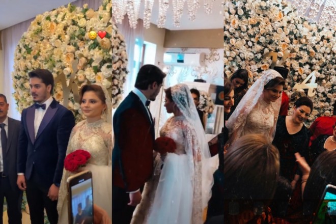 Aynişan Ağcabədiyə ərə getdi - video