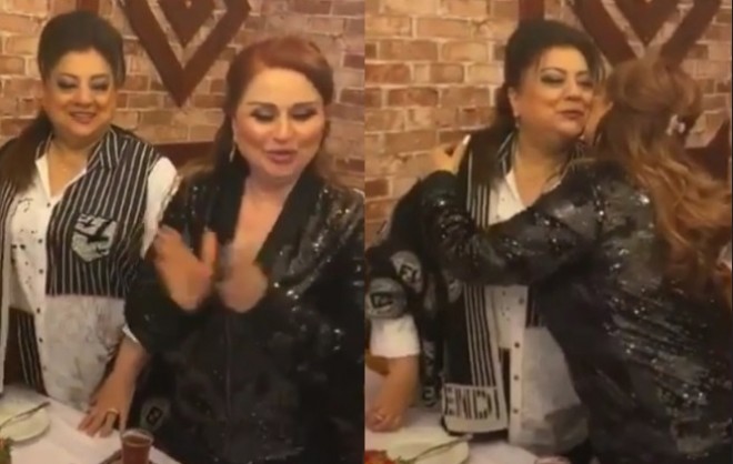 Səkinə İsmayılovanın doğum günü - video