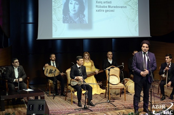 Rübabə Muradovanın xatirəsi yad olundu - foto