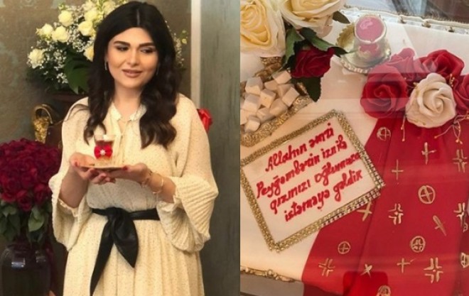 Xalq artisti qızının "hə"sini verdi - foto+video