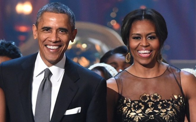 Barak Obama və xanımı filmə çəkilir