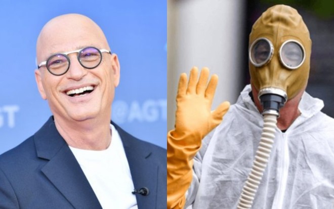 Aktyor əleyhqaz geyindi - foto