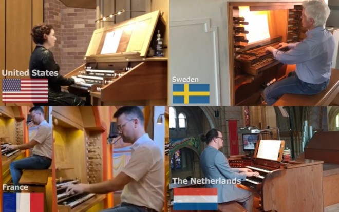 Himnimiz xaricilərin ifasında oxundu - video