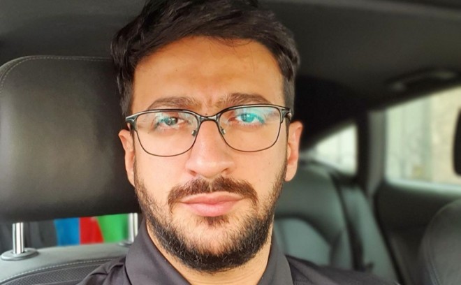 Abbas Bağırov təbiət qoynunda şəkil şəkdirdi