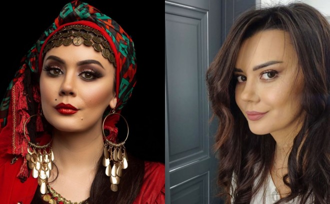 Oksana makiyajsız belə göründü