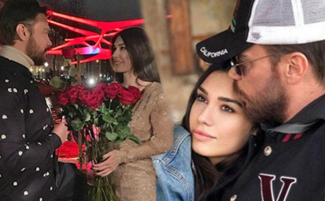 Aktrisa kənd qızı obrazında - foto