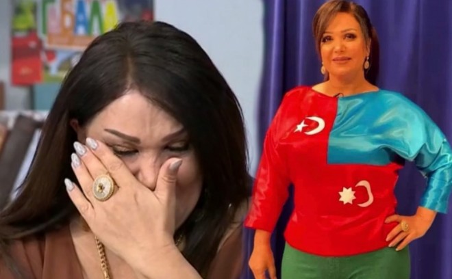 Mənzurə göz yaşlarını saxlaya bilmədi