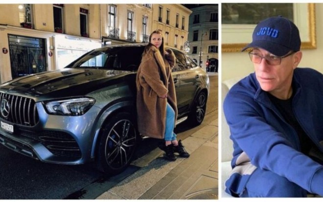 Van Damm sevgilisinə avtomobil aldı