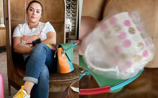 Xatirə fincanı çantasında gəzdirir