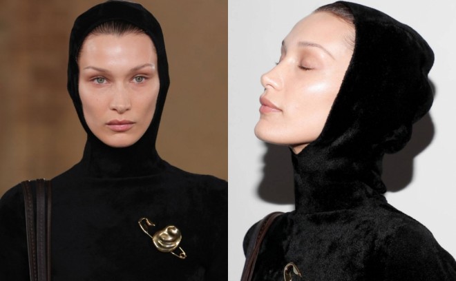 Model şiddətə görən gənc qıza dəstək oldu