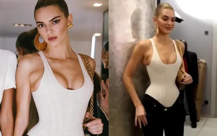 Model dar korset geyinib - FOTO