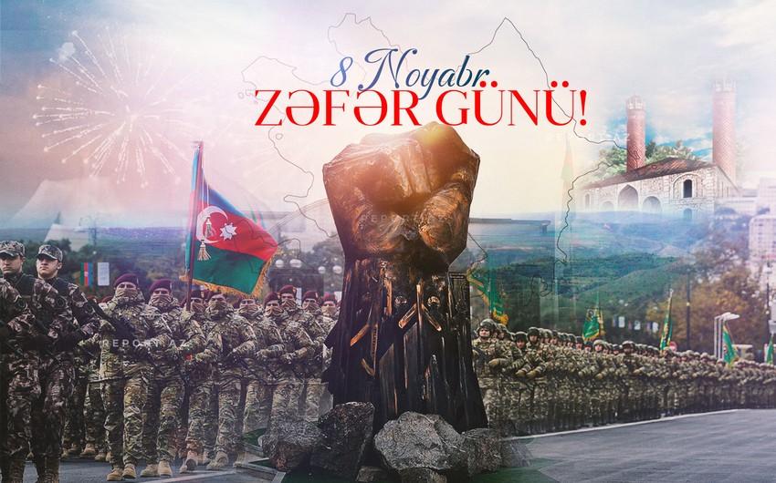 Azərbaycanda Zəfər Günü qeyd olunur