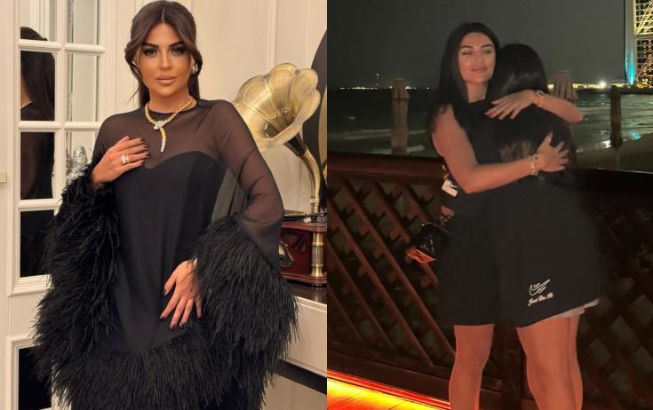 Gülay övladı ilə istirahəti sevir