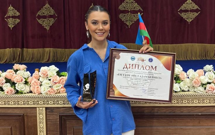 Oksananın qalib sevinci - FOTO