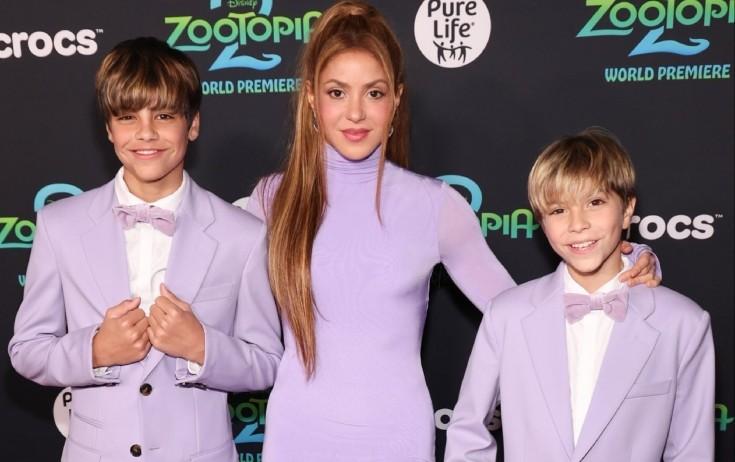 Şakira  və oğulları - FOTO