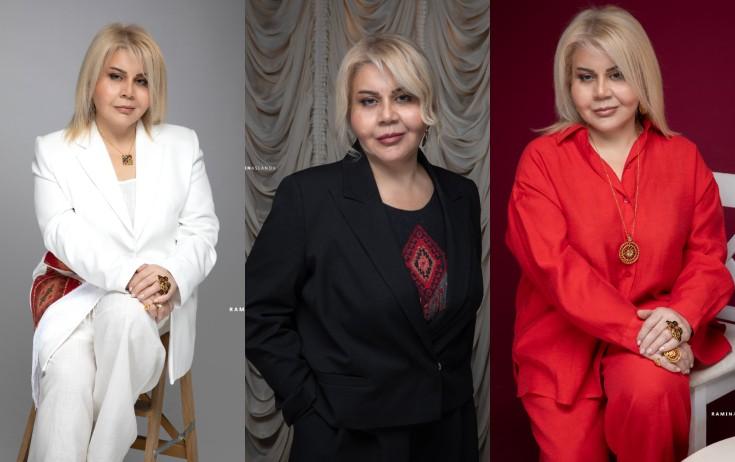 Xalq artisti rəngli obrazda - FOTO