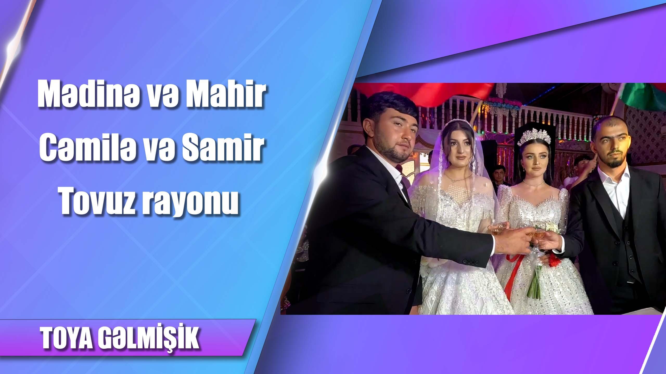 Mədinə və Mahir, Cəmilə və Samir Tovuz rayonu - Toya gəlmişik 28.06.2024 MTV Azərbaycan